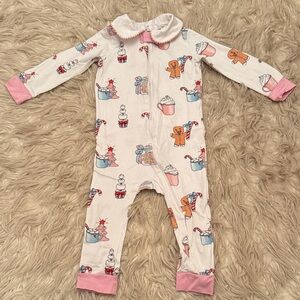 Sal & Pimenta Boutique Pajamas Size 2T Hot Chocolate Long Sleeve
